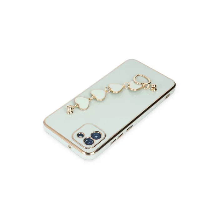 Samsung Galaxy A03 Kılıf Esila Silikon - Su Yeşili