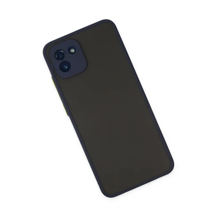 Samsung Galaxy A03 Kılıf Montreal Silikon Kapak - Lacivert