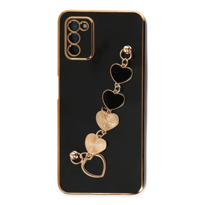 Samsung Galaxy A03s Kılıf Esila Silikon - Siyah