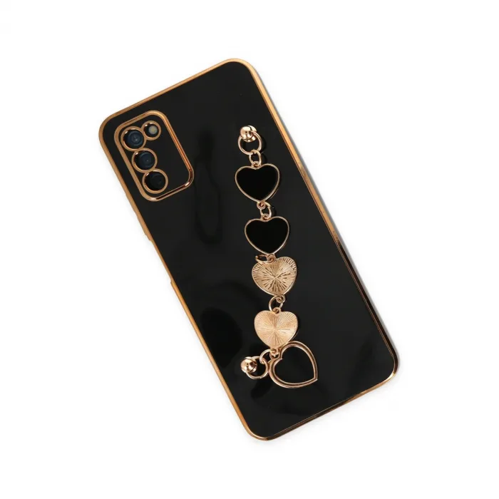 Samsung Galaxy A03s Kılıf Esila Silikon - Siyah