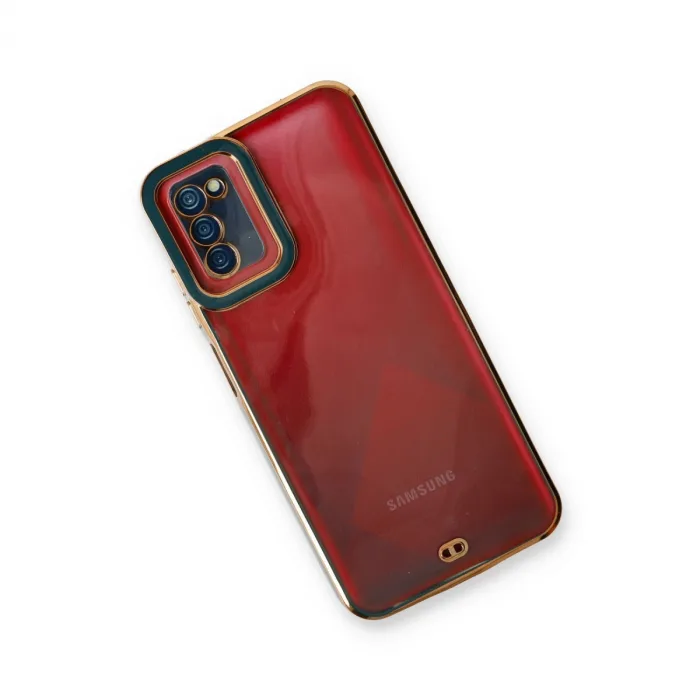 Samsung Galaxy A03s Kılıf Liva Lens Silikon - Yeşil