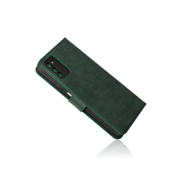 Samsung Galaxy A03s Kılıf Trend S Plus Kapaklı Kılıf - Yeşil