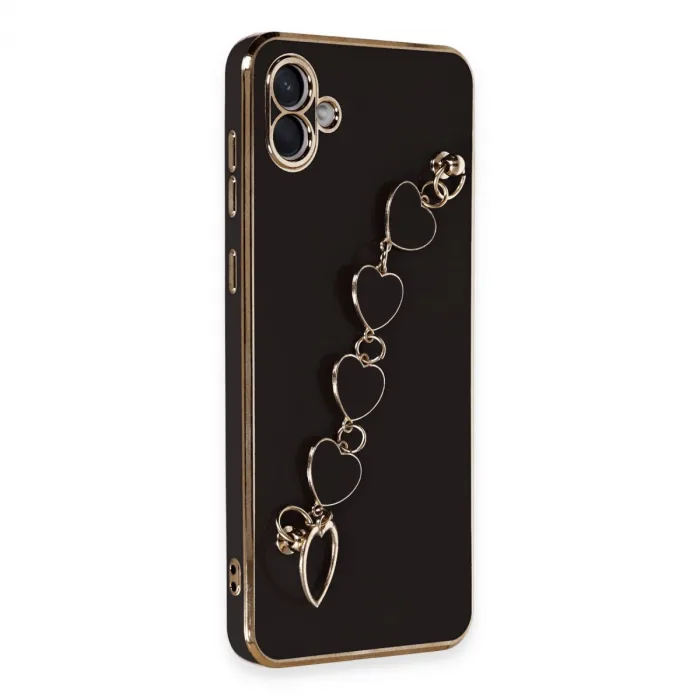 Samsung Galaxy A04 Kılıf Esila Silikon - Siyah