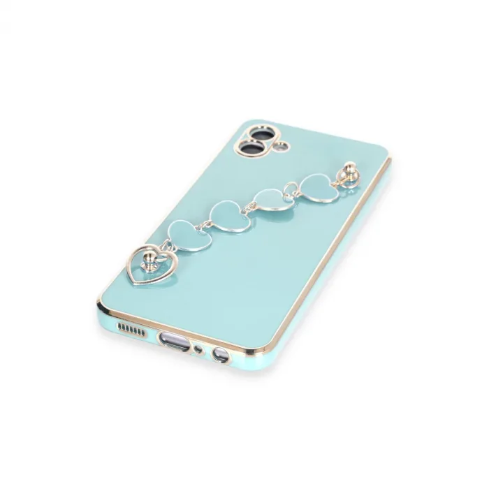 Samsung Galaxy A04 Kılıf Esila Silikon - Su Yeşili