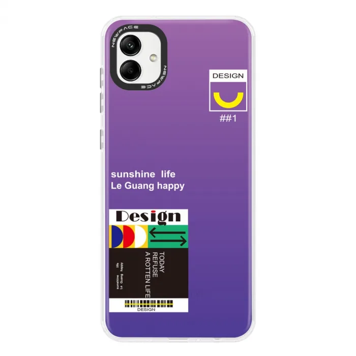 Samsung Galaxy A04 Kılıf Estoril Desenli Kapak - Estoril - 4