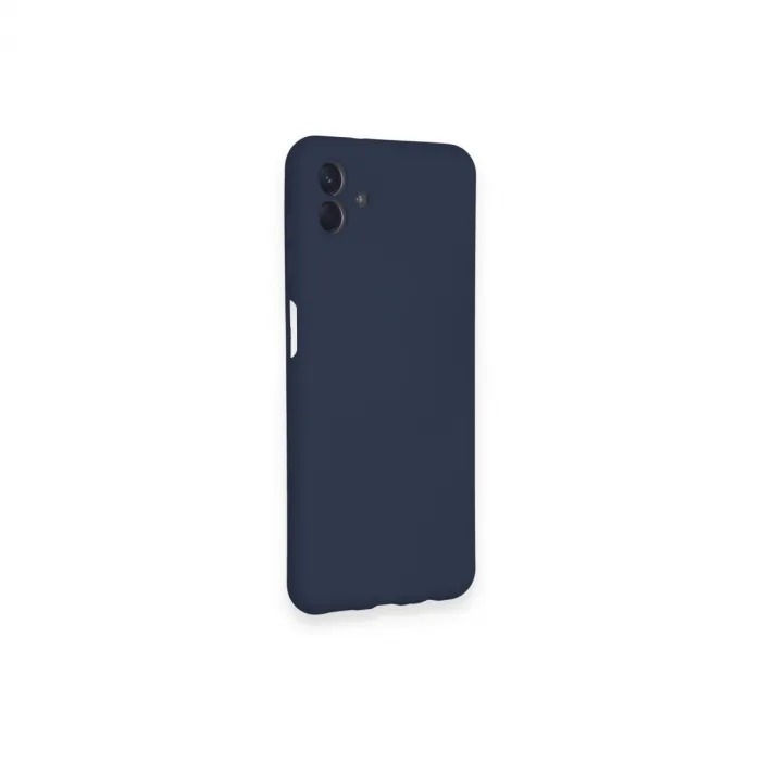 Samsung Galaxy A04 Kılıf Nano İçi Kadife Silikon - Lacivert