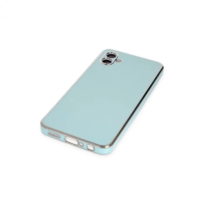 Samsung Galaxy A04 Kılıf Volet Silikon - Açık Yeşil