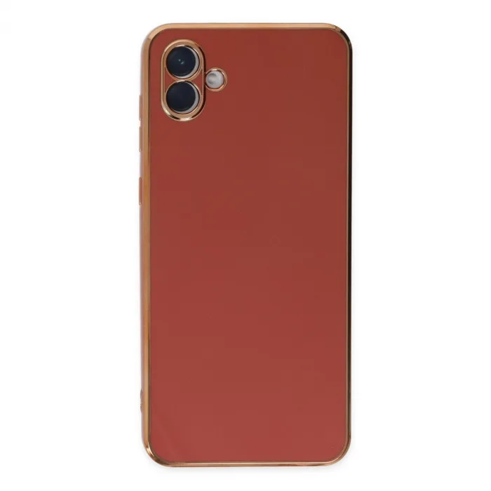 Samsung Galaxy A04 Kılıf Volet Silikon - Kırmızı