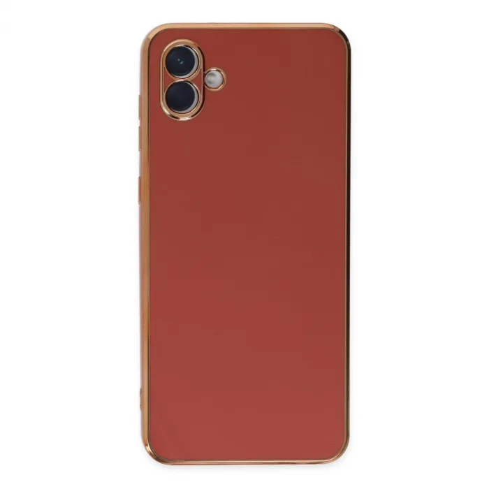 Samsung Galaxy A04 Kılıf Volet Silikon - Kırmızı