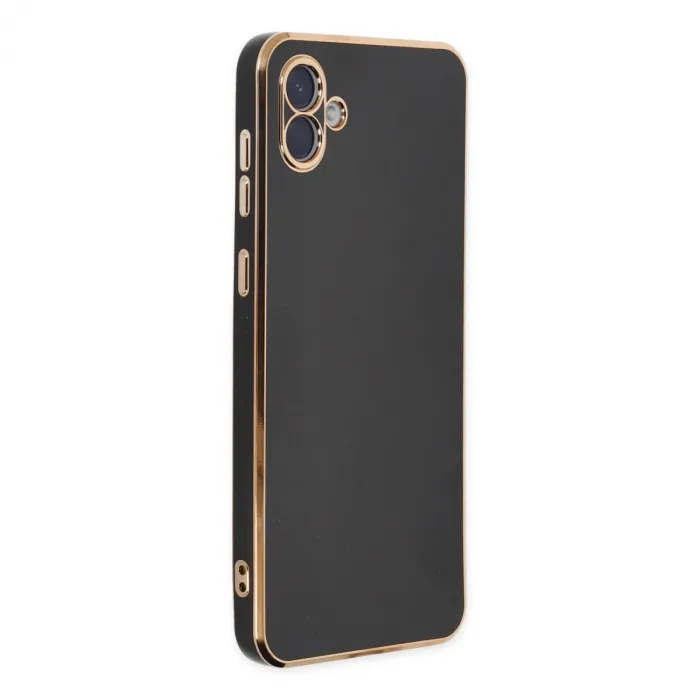 Samsung Galaxy A04 Kılıf Volet Silikon - Siyah