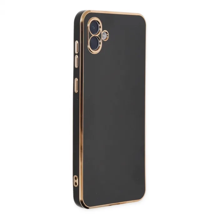 Samsung Galaxy A04 Kılıf Volet Silikon - Siyah