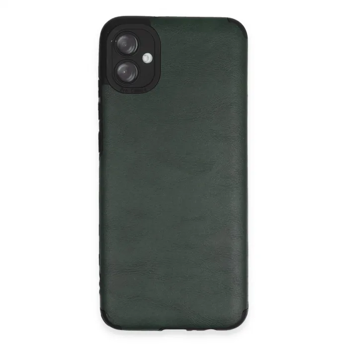 Samsung Galaxy A04e Kılıf Loop Deri Silikon - Yeşil