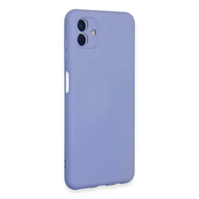 Samsung Galaxy A04e Kılıf Nano İçi Kadife Silikon - Lila