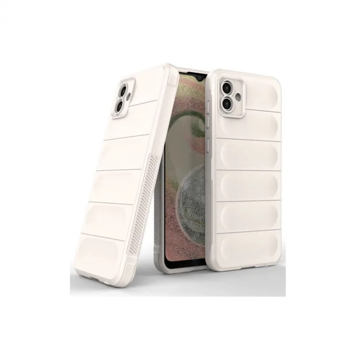 Samsung Galaxy A04e Kılıf Optimum Silikon - Krem