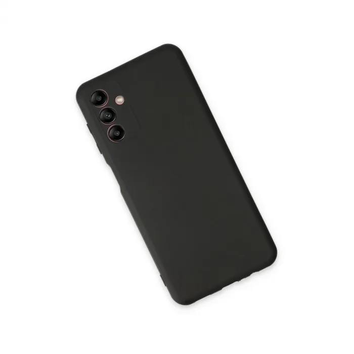 Samsung Galaxy A04s Kılıf First Silikon - Siyah
