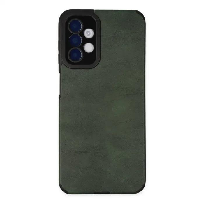 Samsung Galaxy A04s Kılıf Loop Deri Silikon - Yeşil