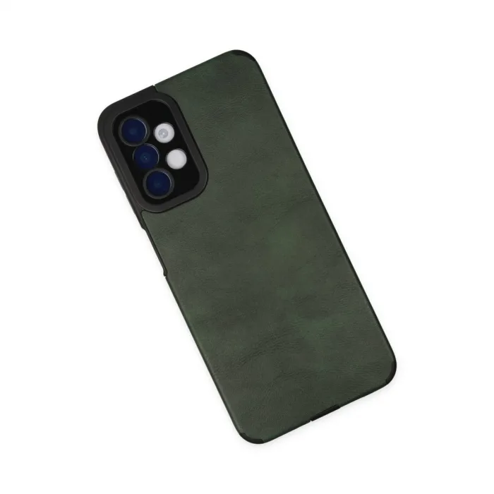 Samsung Galaxy A04s Kılıf Loop Deri Silikon - Yeşil