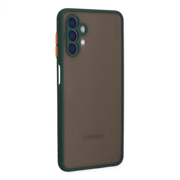 Samsung Galaxy A04s Kılıf Montreal Silikon Kapak - Yeşil