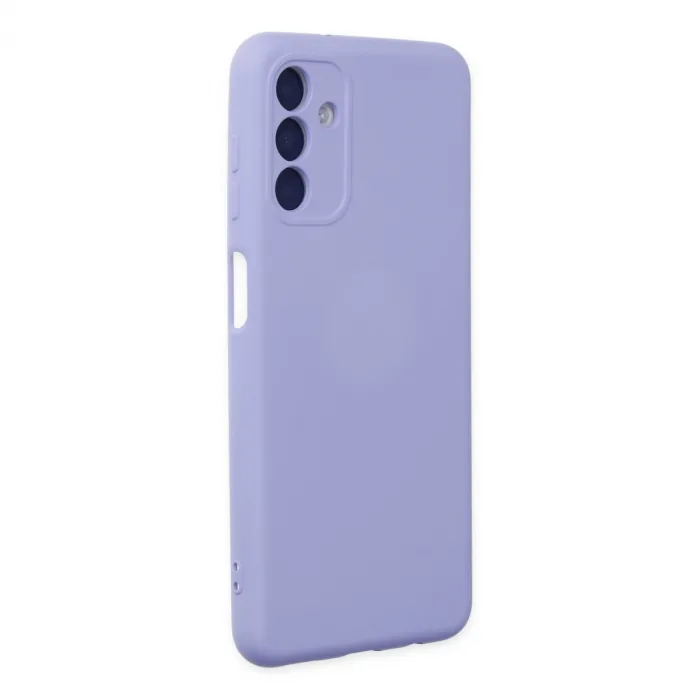 Samsung Galaxy A04s Kılıf Nano İçi Kadife Silikon - Lila