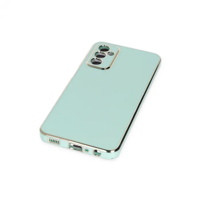 Samsung Galaxy A04s Kılıf Volet Silikon - Açık Yeşil