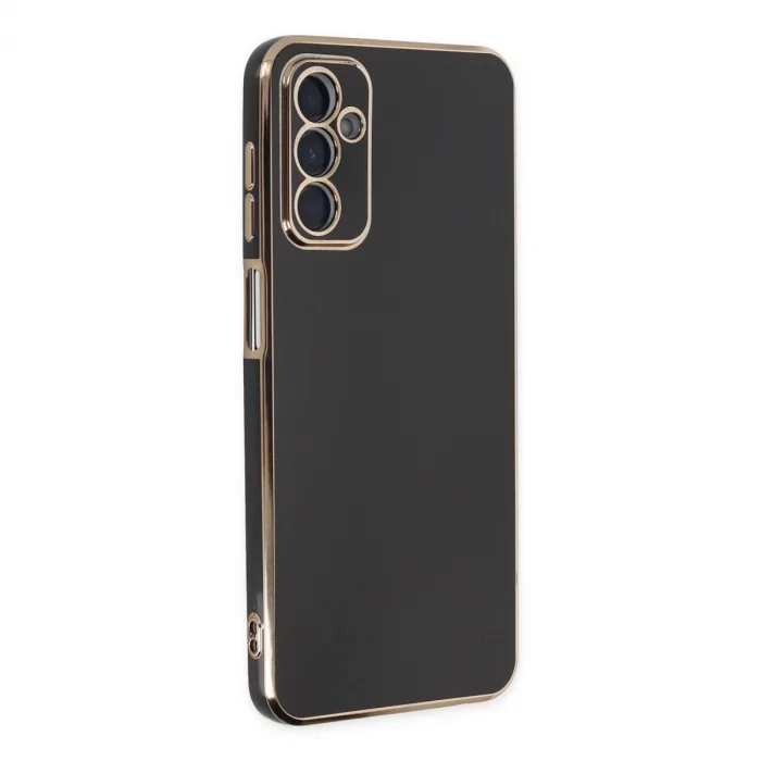 Samsung Galaxy A04S Kılıf Volet Silikon - Siyah