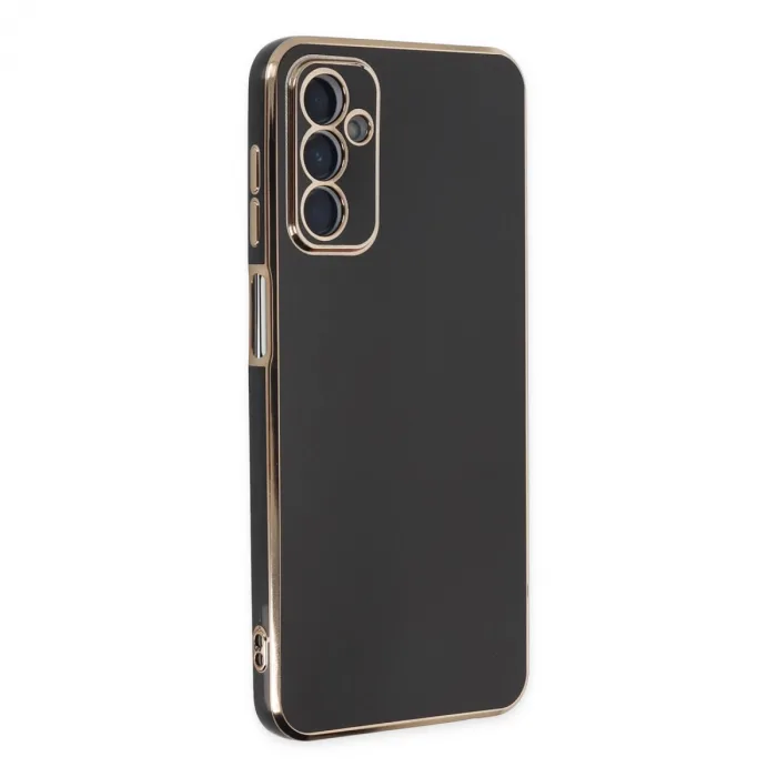 Samsung Galaxy A04s Kılıf Volet Silikon - Siyah