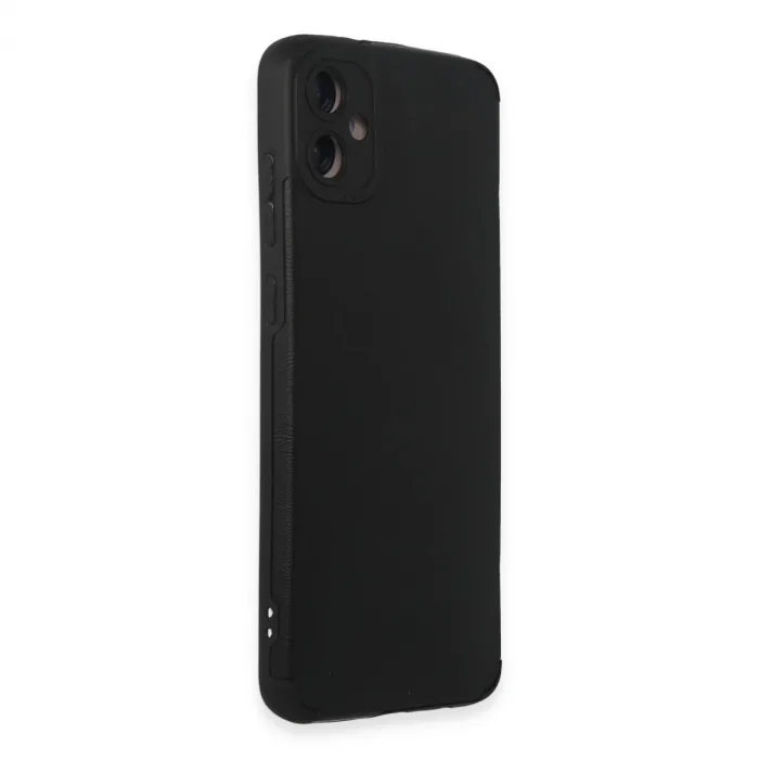 Samsung Galaxy A05 Kılıf Loop Deri Silikon - Siyah