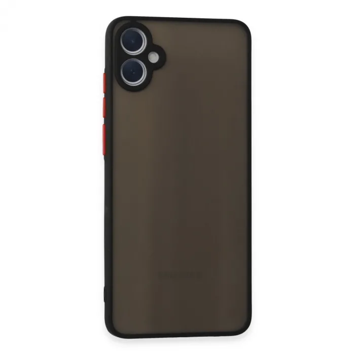 Samsung Galaxy A05 Kılıf Montreal Silikon Kapak - Siyah