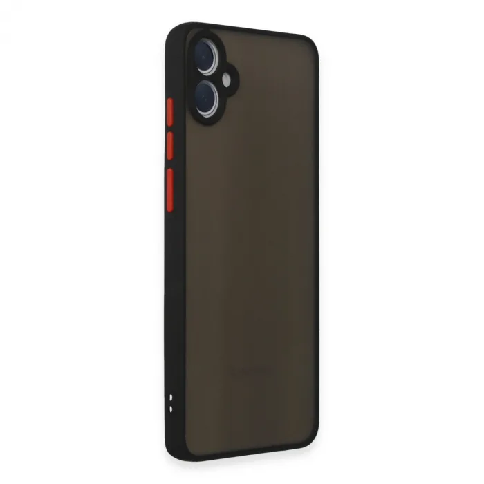 Samsung Galaxy A05 Kılıf Montreal Silikon Kapak - Siyah