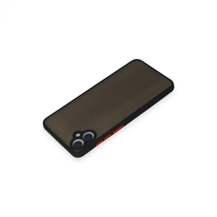 Samsung Galaxy A05 Kılıf Montreal Silikon Kapak - Siyah