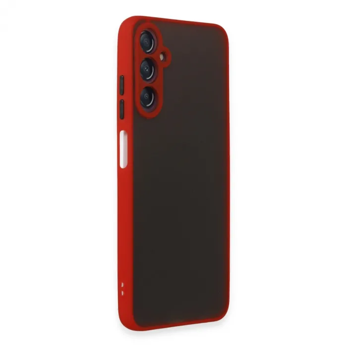 Samsung Galaxy A05s Kılıf Montreal Silikon Kapak - Kırmızı