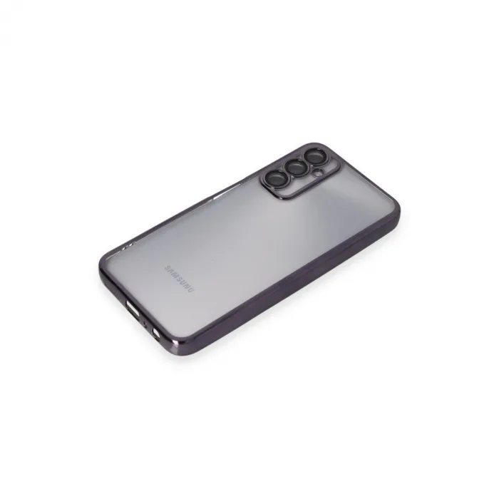 Samsung Galaxy A05s Kılıf Razer Lensli Silikon - Mor