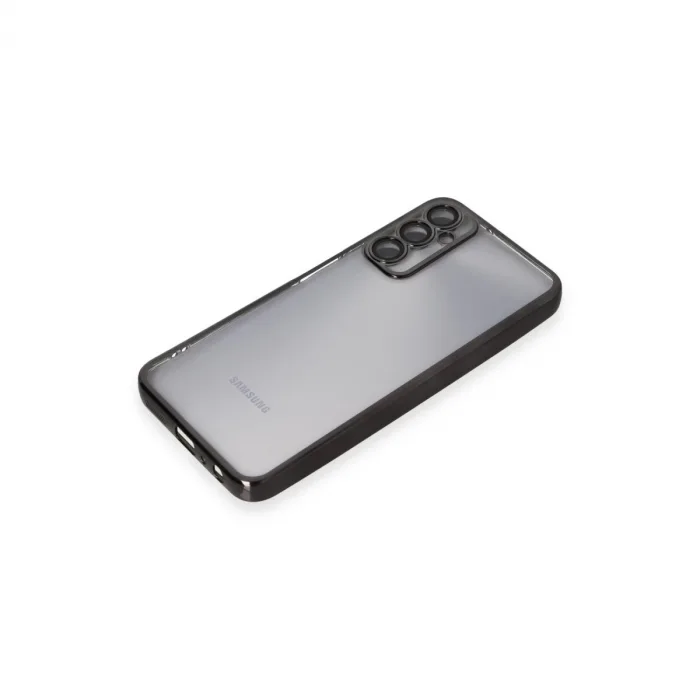 Samsung Galaxy A05s Kılıf Razer Lensli Silikon - Siyah