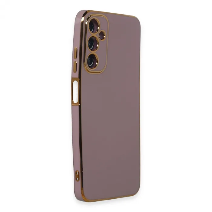 Samsung Galaxy A05s Kılıf Volet Silikon - Mor