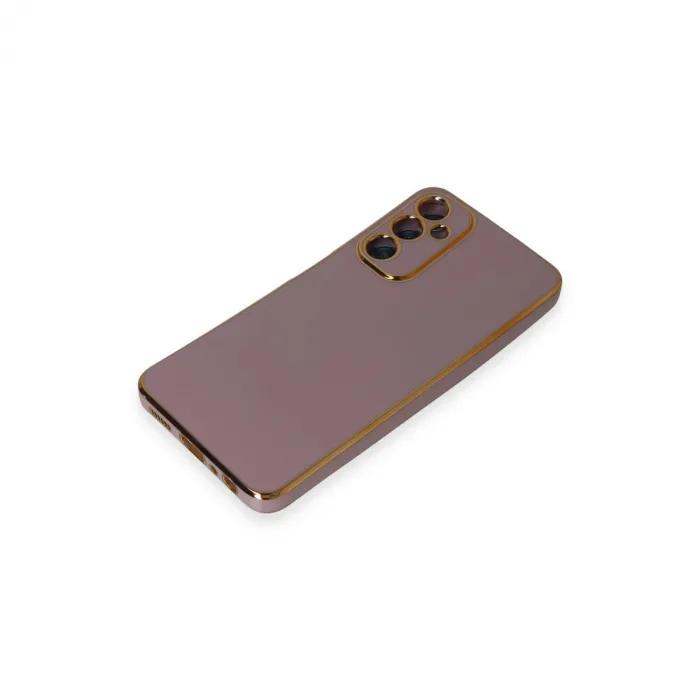 Samsung Galaxy A05s Kılıf Volet Silikon - Mor