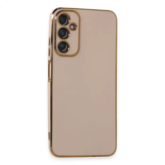Samsung Galaxy A05s Kılıf Volet Silikon - Pembe