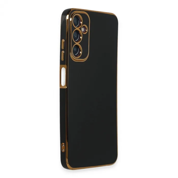 Samsung Galaxy A05s Kılıf Volet Silikon - Siyah