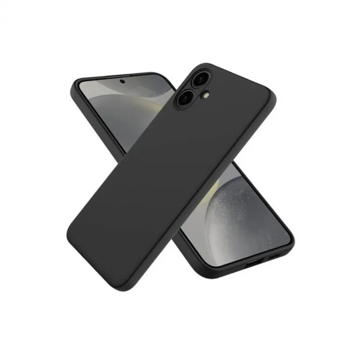 Samsung Galaxy A06 Kılıf First Silikon - Siyah