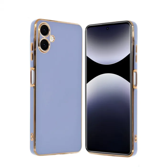 Samsung Galaxy A06 Kılıf Volet Silikon - Mavi