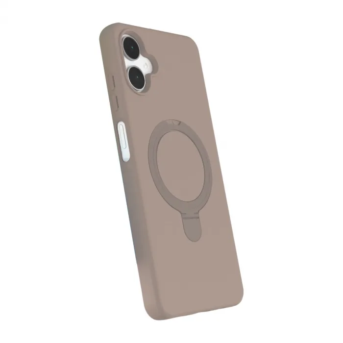 Samsung Galaxy A06 Regal Magsafe Standlı Kapak - Çöl Titanyum