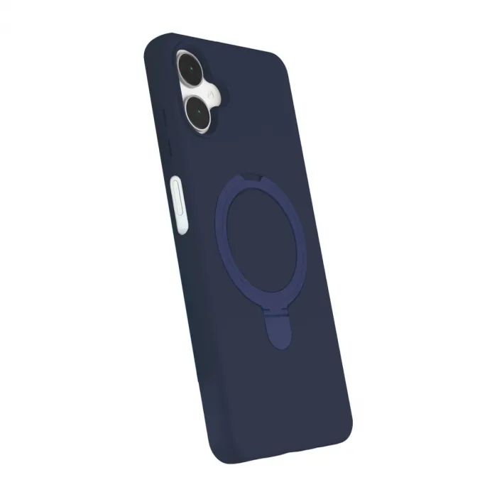 Samsung Galaxy A06 Regal Magsafe Standlı Kapak - Lacivert