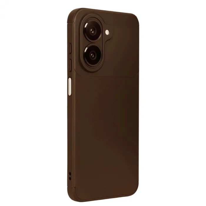 Samsung Galaxy A07 4g Auto Focus Karbon Kapak - Kahverengi