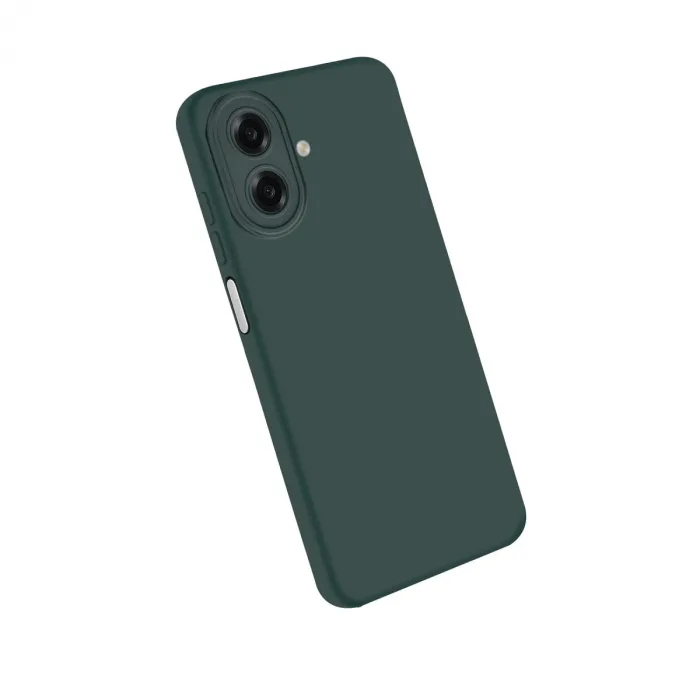 Samsung Galaxy A07 4g First Silikon - Koyu Yeşil