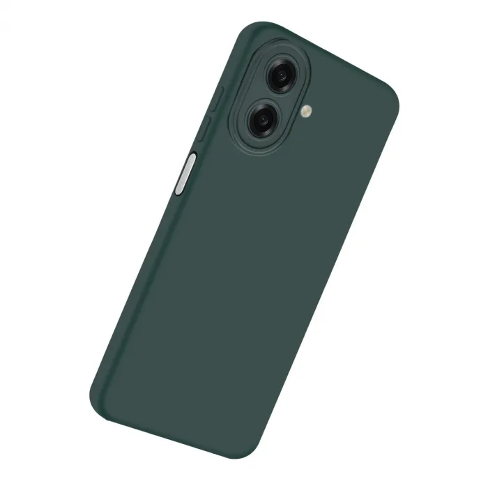 Samsung Galaxy A07 4g First Silikon - Koyu Yeşil