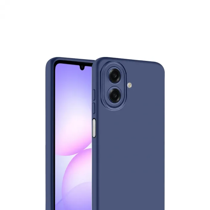 Samsung Galaxy A07 4g First Silikon - Lacivert