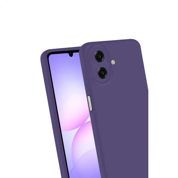 Samsung Galaxy A07 4g First Silikon - Mürdüm