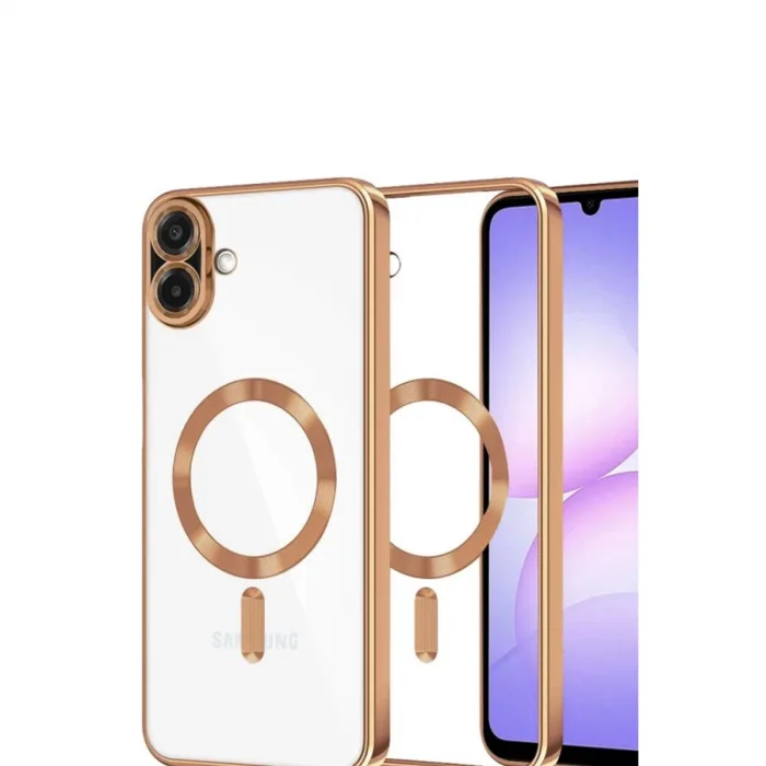 Samsung Galaxy A07 4g Kross Magneticsafe Kapak - Çöl Titanyum