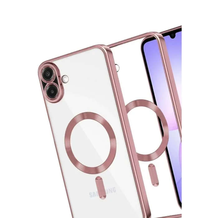 Samsung Galaxy A07 4g Kross Magneticsafe Kapak - Rose