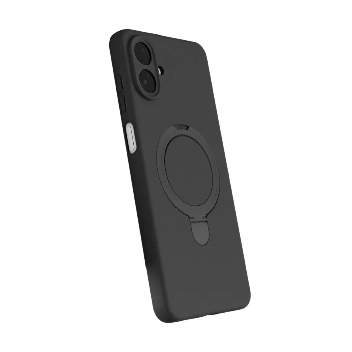 Samsung Galaxy A07 4g Regal Magsafe Standlı Kapak - Siyah