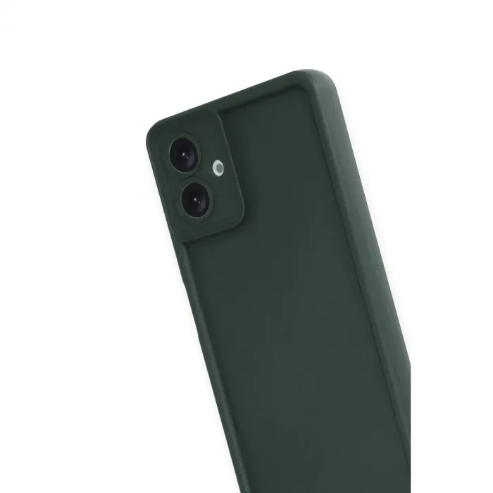 Samsung Galaxy A07 4g Viera Silikon - Koyu Yeşil